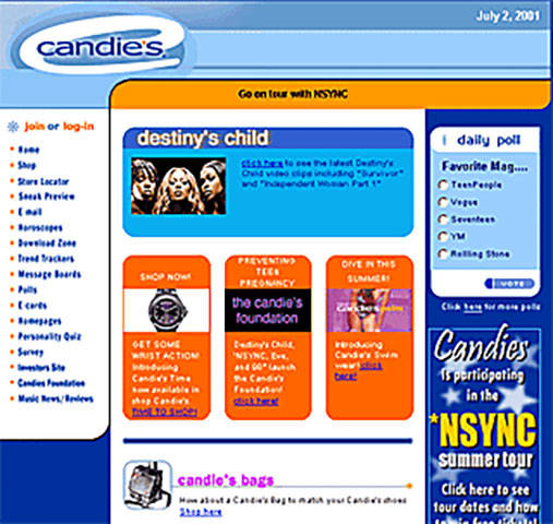 Candies site