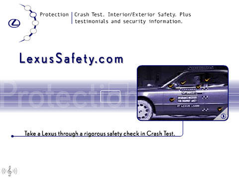 Lexus Safety site