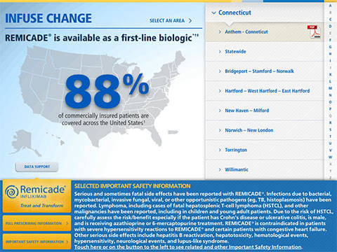 Remicade 2012 iPad app